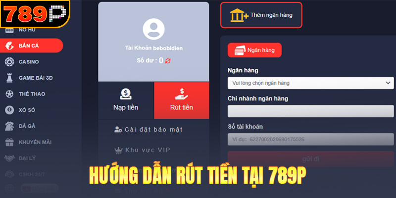 Tuân thủ quy trình chuyển thưởng về túi nhanh chóng